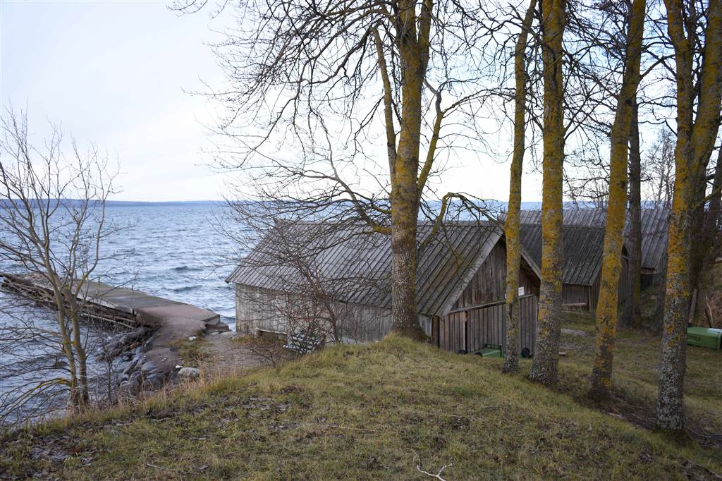 Båthuset ligger i Rökinge hamn
